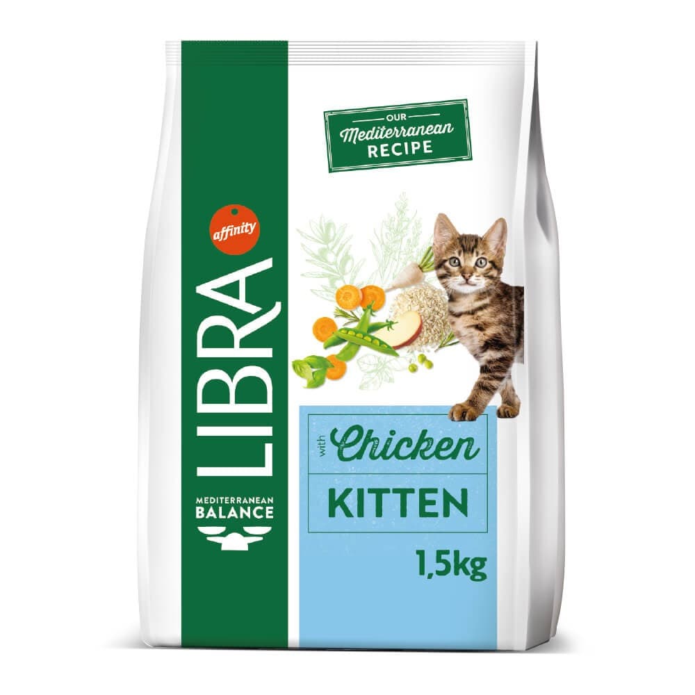 Libra Kitten - Ração seca para gatinho - Frango
