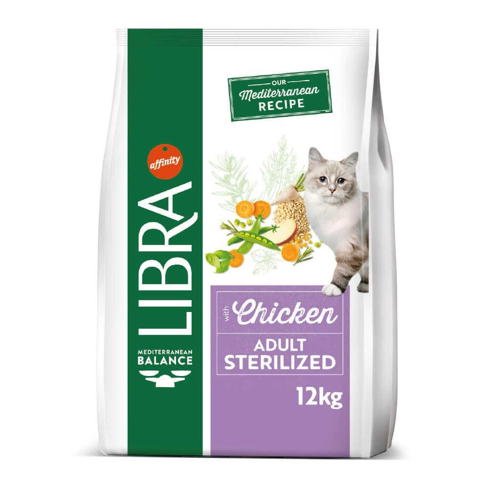 Libra Sterilized - Ração seca para gato esterilizado - Frango
