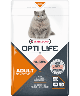 Opti Life Cat - ADULT SENSITIVE SALMON