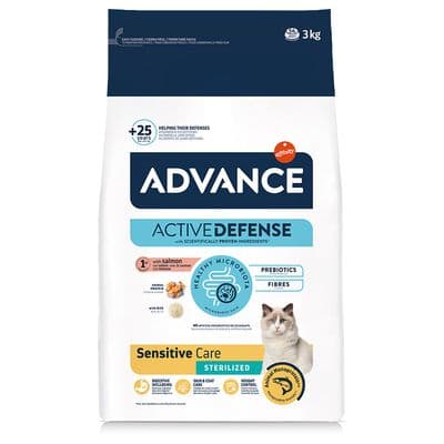 Advance Sensitive Sterilized -Salmão e arroz