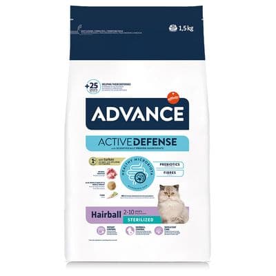 Advance Hairball Sterilized - Peru e arroz