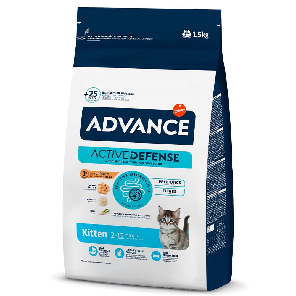 Advance Kitten - Frango e arroz