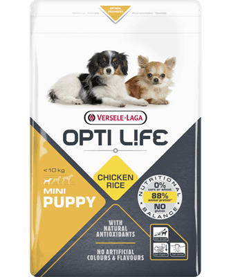 Opti Life Cão Puppy Mini - Frango e arroz