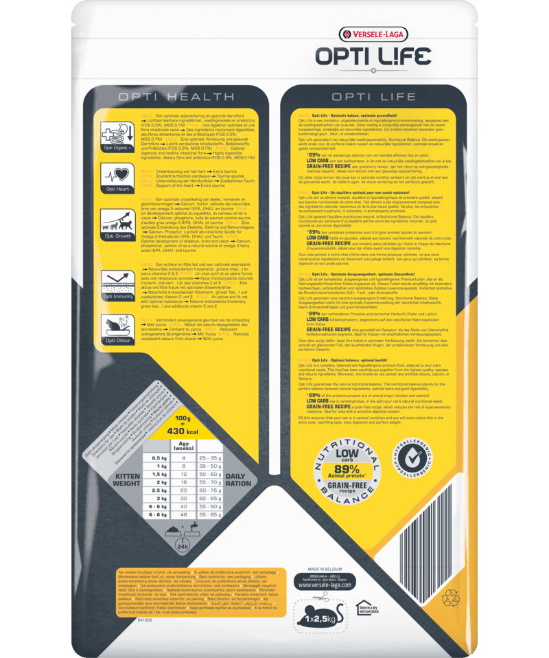Opti Life Cat  - KITTEN CHICKEN - 2