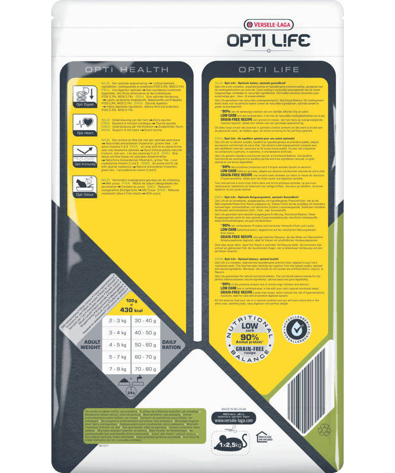 Opti Life Cat - ADULT CHICKEN - 3