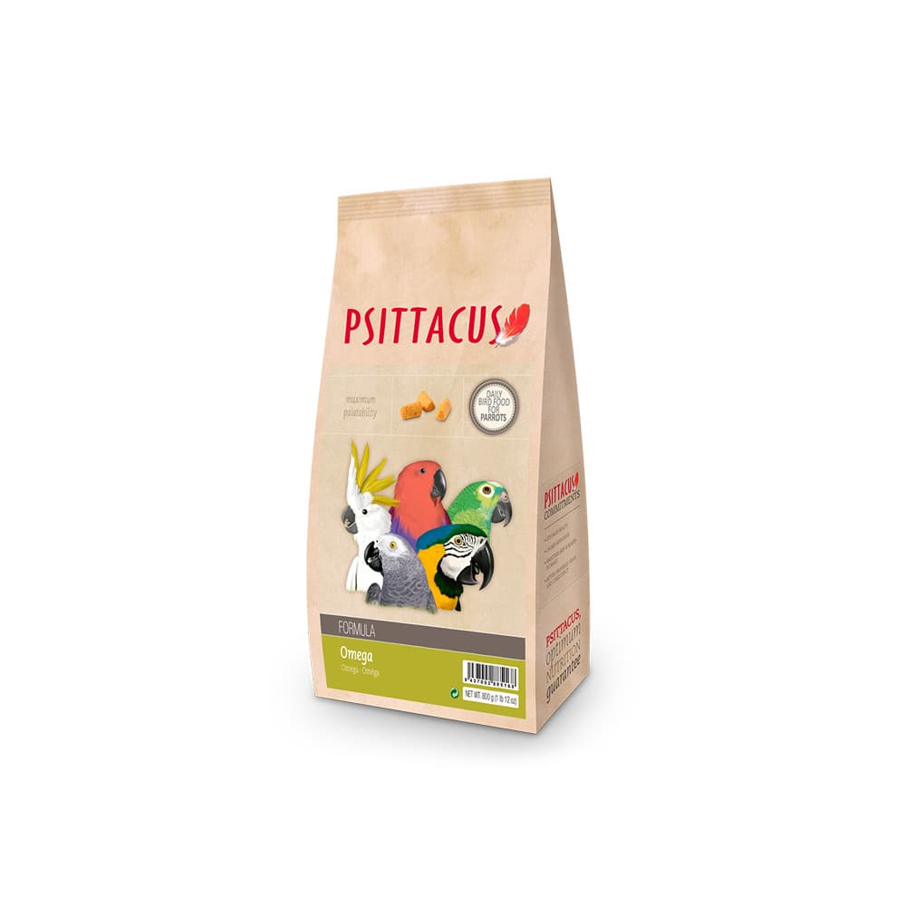 Psittacus Alimento Fórmula Omega