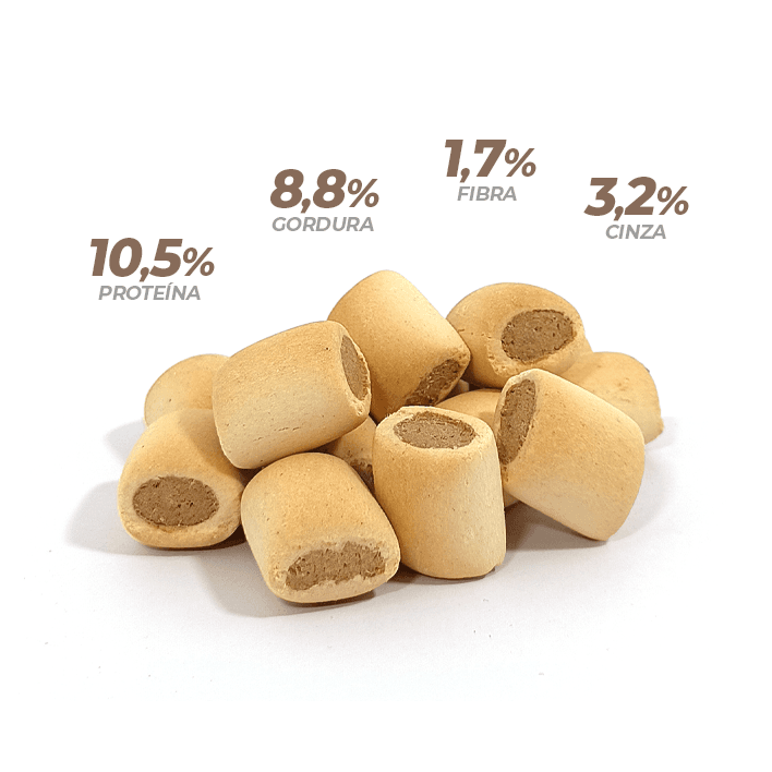 Pet Cup Biscoitos Marrow Bone Brown - 2