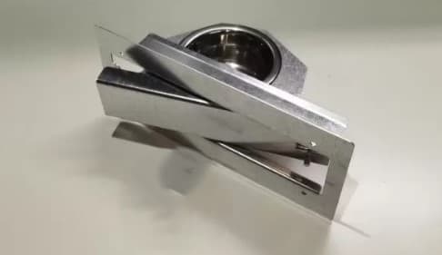 Comedouro Giratório 1 Taça Inox 13Cm