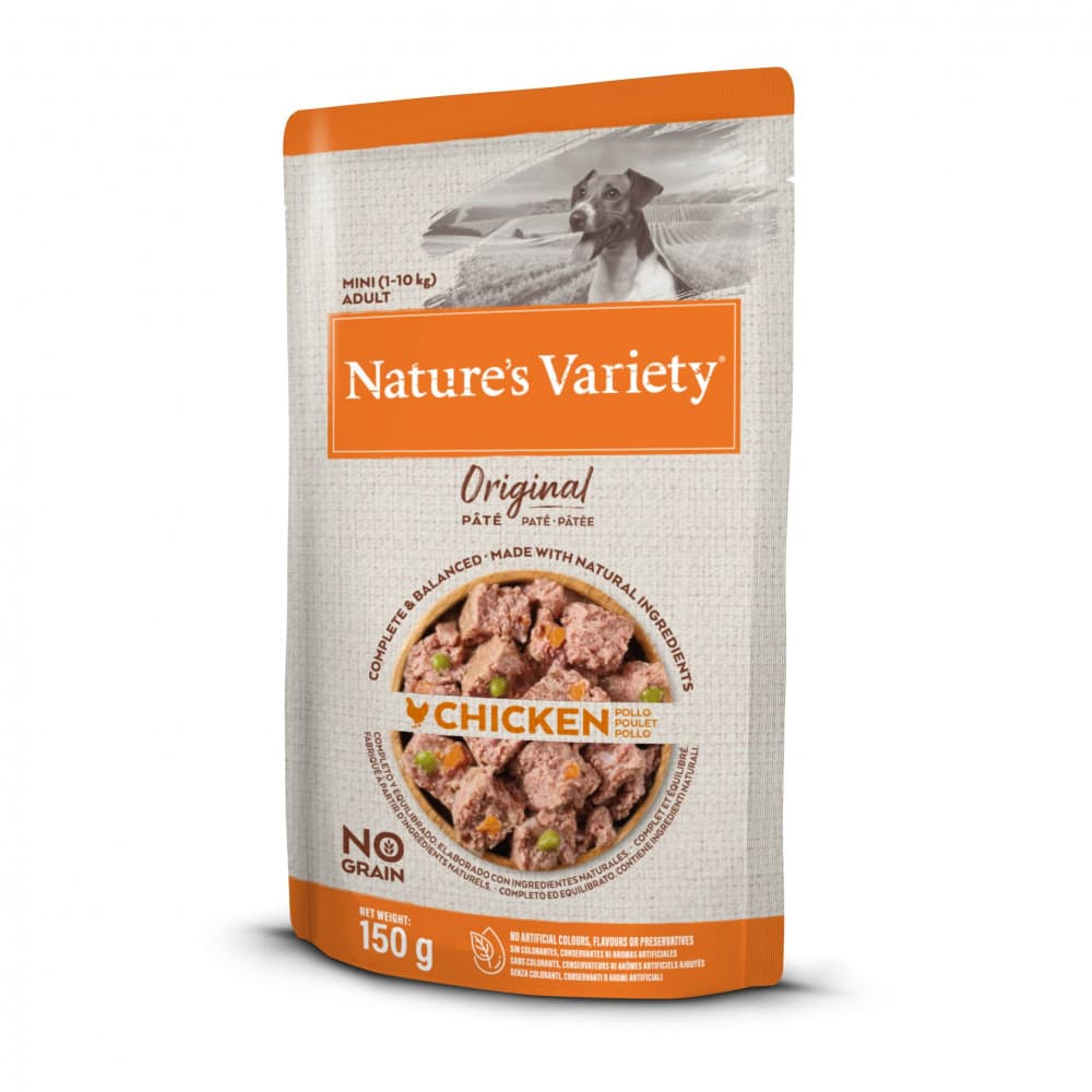 Nature's Variety Original No grain Patê Cão Mini adulto - Frango