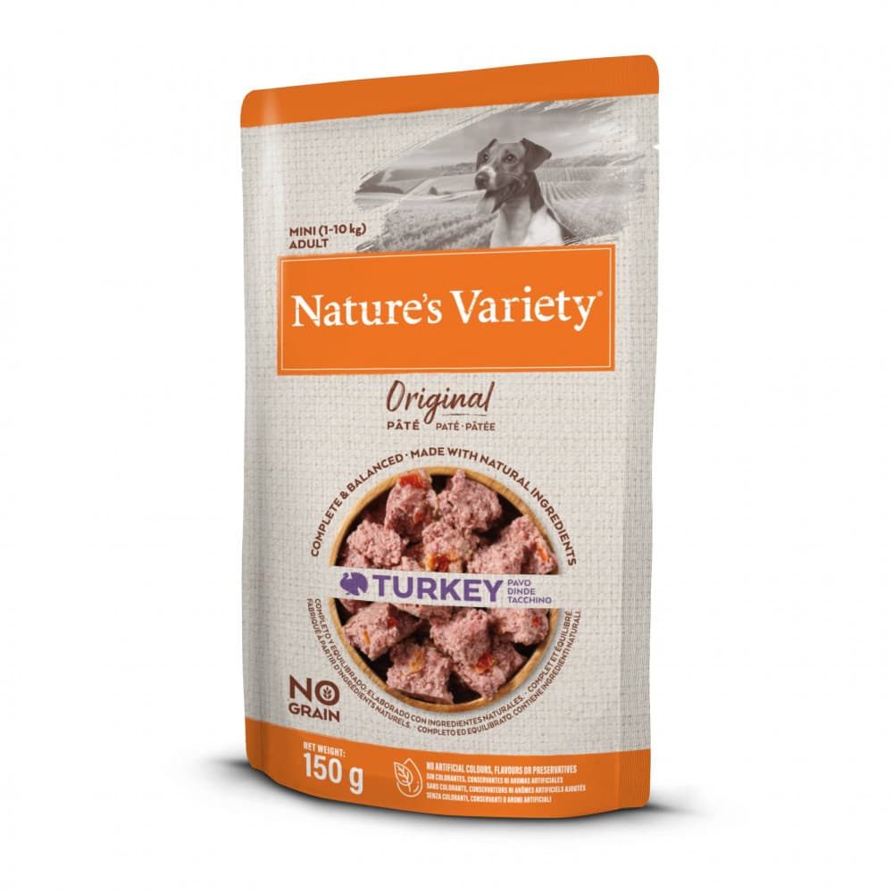 Nature's Variety Original No grain Patê Cão Mini adulto - Peru
