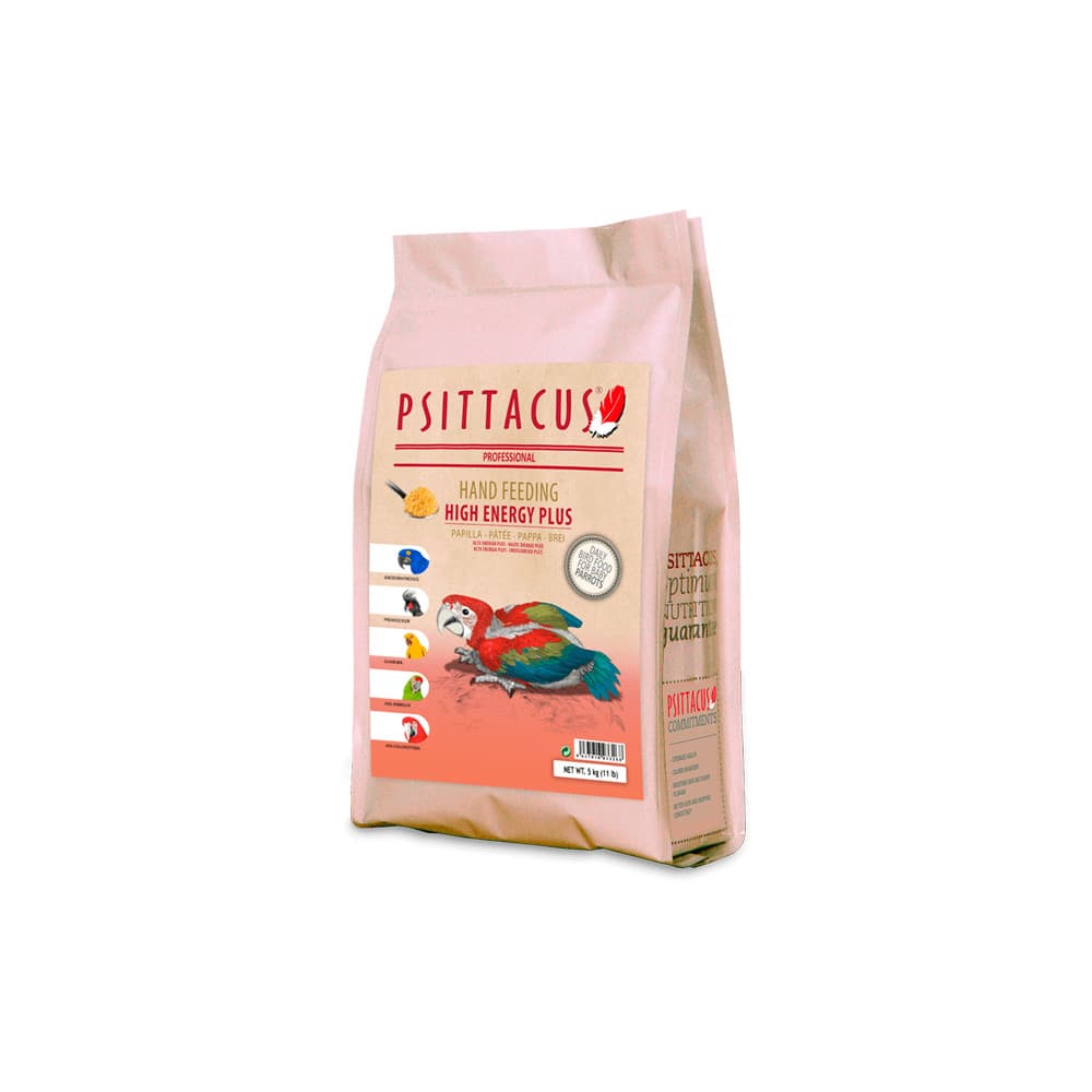 Psittacus Papa Fórmula Alta Energia Plus